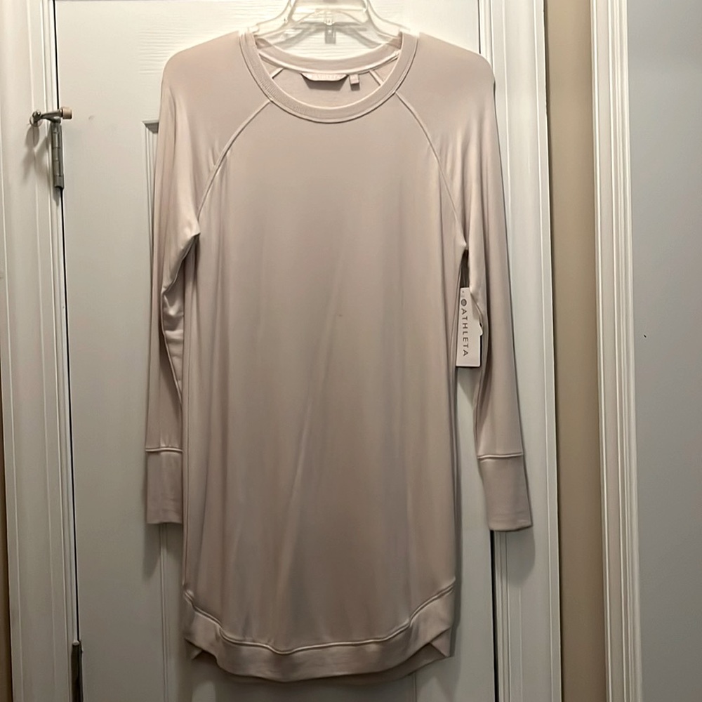 NWT Athleta mindset sweatshirt dress size small